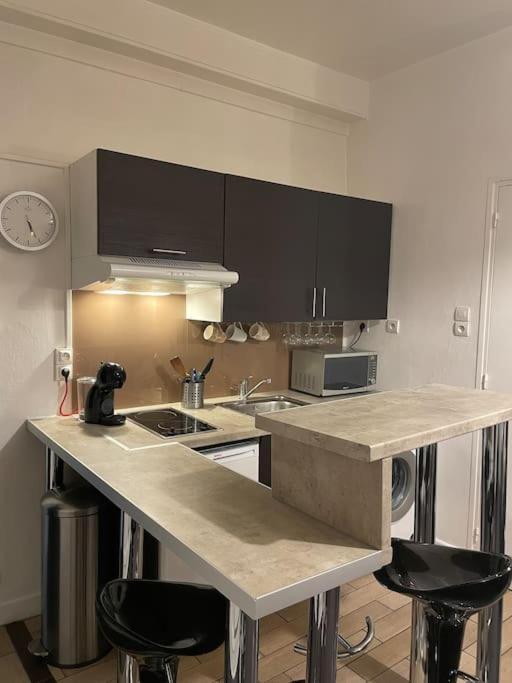 Cozy Studio Chatelet Paris 1 Apartment Bagian luar foto